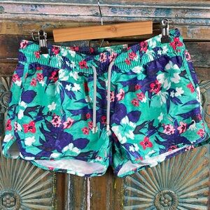 Surfcuz board shorts watercolor floral